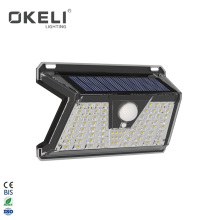 OKELI Long working hours good stability ip44 Waterproof ABS 6W 14W led solar wall light